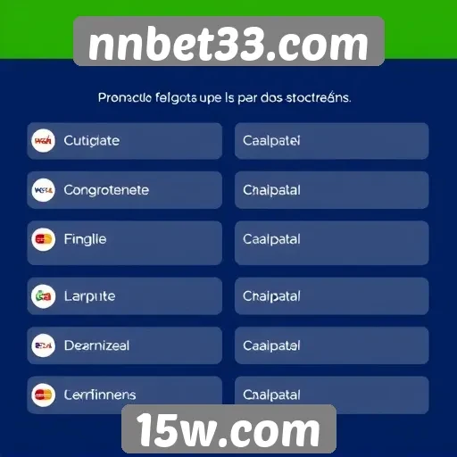 Métodos de pagamento oferecidos por nnbet33.com